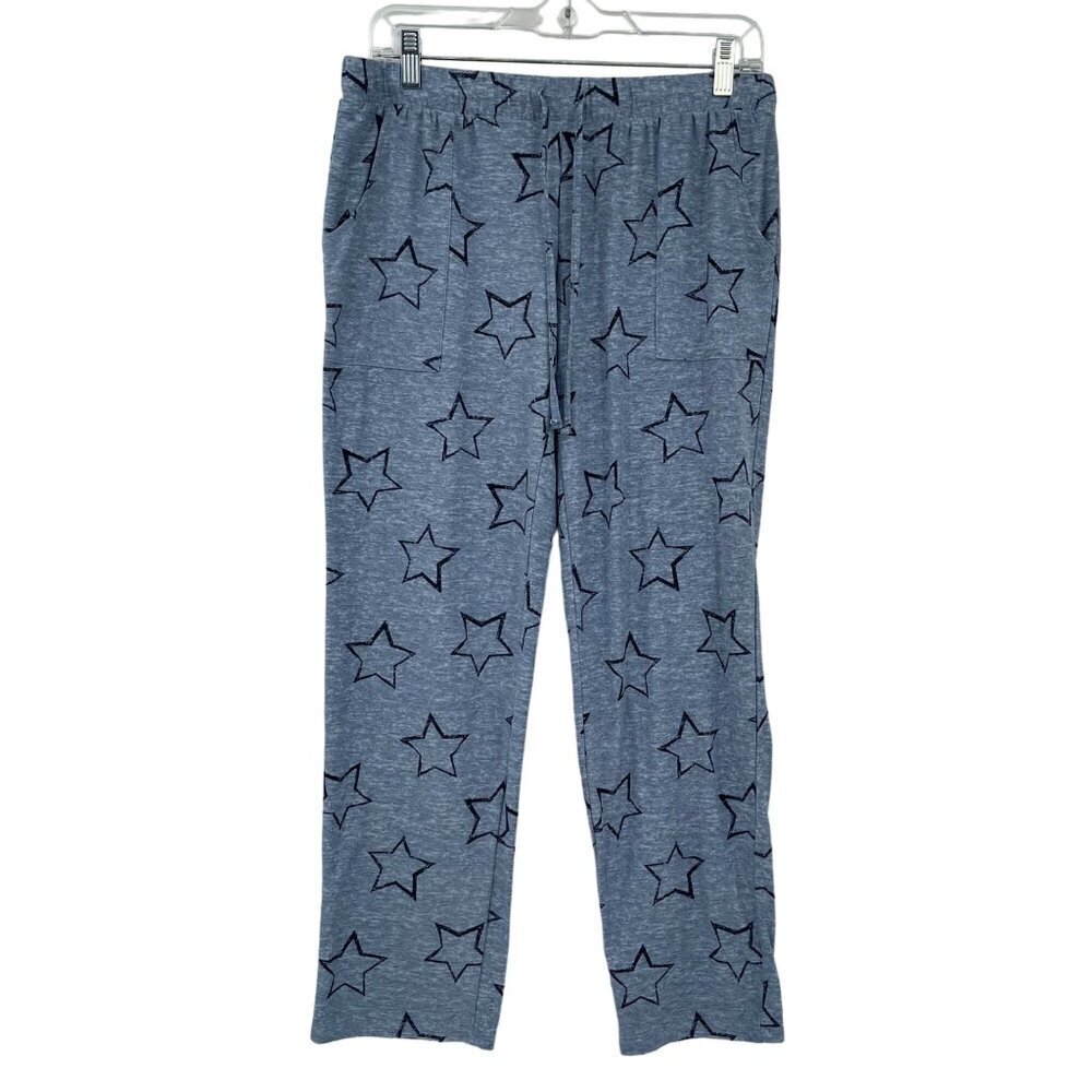 Lucky Brand Star Print Straight Leg‎ Crop Lounge Pants Women's S